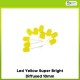 Led Yellow Super Bright Diffused 10mm