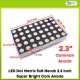LED Dot Matrix 5x8 Merah 2.3 inch Super Bright Com Anoda