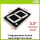 7 Segment Merah 2.3 inch Super Bright Com Anoda