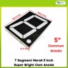 7 Segment Merah 5 inch Super Bright Com Anoda