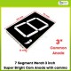 7 Segment Merah 3 inch Super Bright Com Anoda with comma
