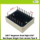 LED 7 Segment Dual Digit 0.56&quot Red Super Bright Com Anoda Tipe G+C11784