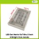 LED Dot Matrix 5x7 Biru 2 inch Hi Bright Com Anoda
