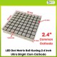 LED Dot Matrix 8x8 Kuning 2.4 inch Ultra Bright Com Cathoda