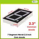 7 Segment Merah 2.3 inch Com Anoda