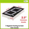 7 Segment Kuning 2.3 inch Com Anoda