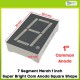 7 Segment Merah 1 inch Super Bright Com Anoda Square Shape