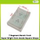 7 Segment Merah 1 inch Super Bright Com Anoda Square Shape