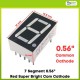 7 Segment 0.56&quot Red Super Bright Com Cathode