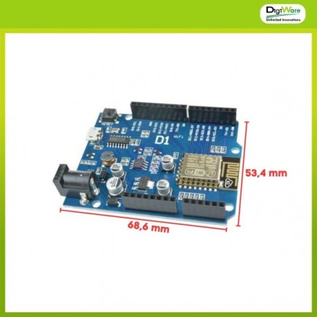 WeMos D1 R2 WiFi UNO ESP8266 NodeMCU
