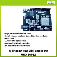 WeMos D1 R32 WiFi Bluetooth UNO ESP32