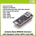 Arduino Nano RP2040 Connect with Headers U blox WiFi 6 axis IMU