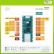 Arduino Nano RP2040 Connect with Headers U blox WiFi 6 axis IMU