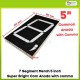 7 Segment Merah 5 inch Super Bright Com Anoda with comma