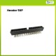 IDC Box Header Male 50 Pin Right Angle