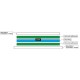 UHF RFID Woven label U9 66x31mm