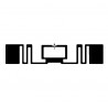 UHF RFID Woven label U9 102*35mm Tyvek