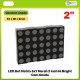 LED Dot Matrix 5x7 Merah 2 inch Hi Bright Com Anoda