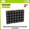 LED Dot Matrix 5x7 Merah 2 inch Hi Bright Com Anoda