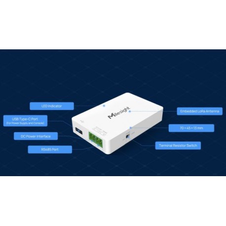 UC100 IoT Controller Modbus to LoRaWAN Converter