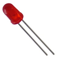 Led Red Super Bright Diffused 5mm