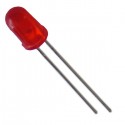Led Red Super Bright Diffused 5mm
