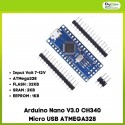 Arduino Nano V3.0 CH340 Micro USB ATMEGA328