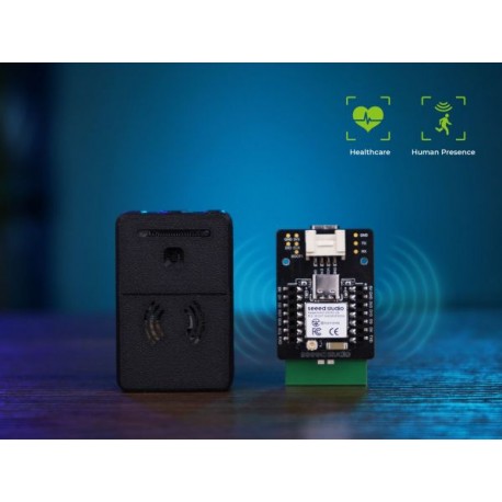 XIAO 60GHz mmWave Human Breathing and Heartbeat Sensor MR60BHA2