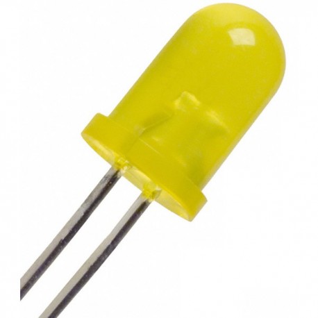 Led Yellow Super Bright Diffused 5mm
