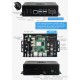 Multi Functional All in One Mini Computer Kit Designed for Raspberry Pi 5 Aluminum Alloy Case with PCIe to M.2 Interface Board