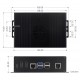 Multi Functional All in One Mini Computer Kit Designed for Raspberry Pi 5 Aluminum Alloy Case with PCIe to M.2 Interface Board