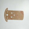 Chassis 2WD Acrylic Frame Akrilik