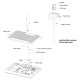 Antenna Kit LTE Cat 4 EC25 mini-PCIe for reTerminal DM
