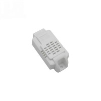 Small Plastic Housing Cases Plastic Temperature Humidity Sensor Enclosure Electrical Sensor Box White