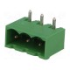 Terminal Block Pluggable 3 Pin Male 5.08mm Hijau