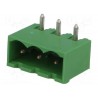 Terminal Block Pluggable 3 Pin Male 5.08mm Hijau