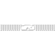 UHF RFID Paper Label Tag 74x17mm 