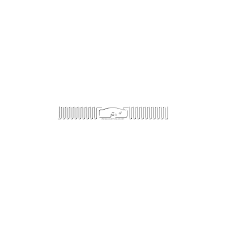 UHF RFID Paper Label Tag 74x17mm 