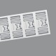 UHF RFID Paper Label Tag 47x23mm
