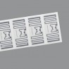UHF RFID Paper Label Tag 47x23mm
