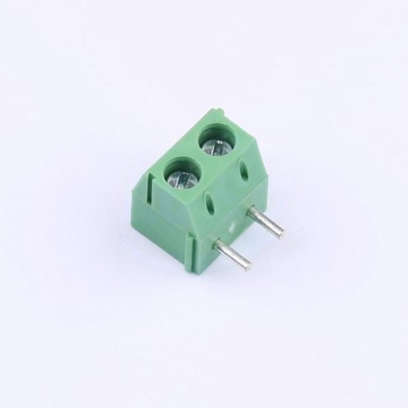 Terminal Block DB301R 3.96mm 2 Pin Right Angle 3.96mm Hijau