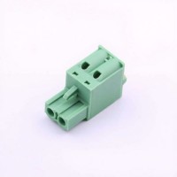 Terminal Block Pluggable KF2EDGKD 2 Pin Male 5.08mm Hijau
