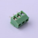Terminal Block KF396 3 Pin Straight 3.96mm Hijau
