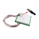 UHF RFID Ceramic Antenna 4dBI with SMA Male Connector RG316 2 meter