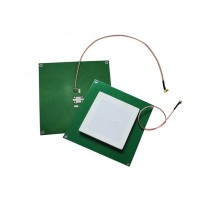 UHF RFID Ceramic Antenna 5dBi with SMA Male Connector RG316 2 meter