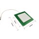 UHF RFID Ceramic Antenna 5dBi with SMA Male Connector RG316 2 meter