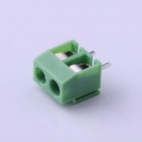 Terminal Block PCB KF126 2 Pin Pitch 5.08mm Hijau