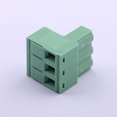 Terminal Block Pluggable 3 Pin Female 5.08mm Hijau 2EDG