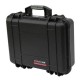 Hard Case Storage Tool Box Kotak Perkakas Hitam with Foam 358x284x168mm