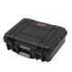 Hard Case Storage Tool Box Kotak Perkakas Hitam with Foam 327x227x90mm